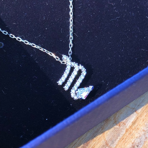 AUTHENTIC Swarovski Scorpio Pendant Necklace - Picture 3 of 7
